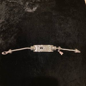 Brighton Power of Pink Charm Bracelet